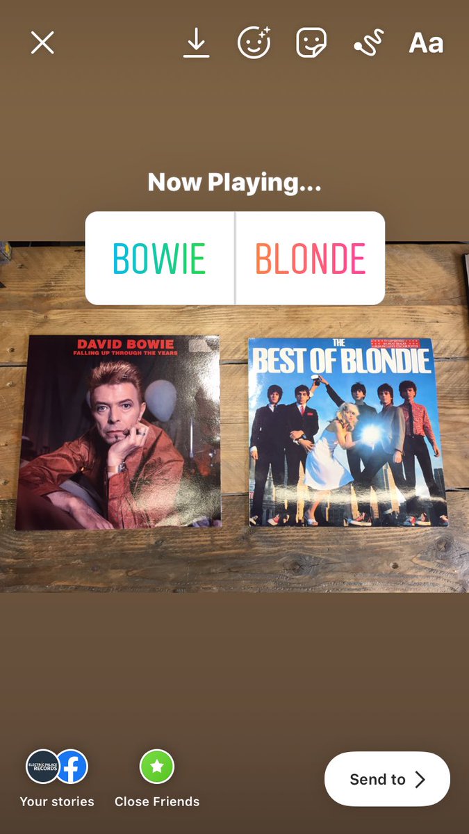 We’re back!!! Fancy playing our new game, Now Playing...

Simply head over to Instagram Story to vote for what you want to listen to and we’re play it!

<a href="/epalace_records/">ElectricPalaceRecords</a> #backopen #nowplaying #vinyl