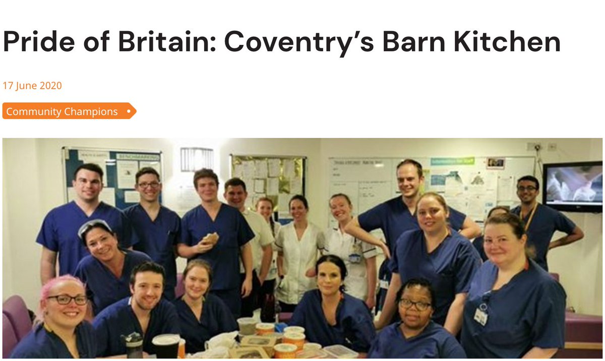 MayorWestMids's tweet photo. It's great to see @barn_greens recognised for their incredible work during the lockdown, serving 60,000 free meals to #NHS staff! 👏🌈

Read more, here: https://t.co/97p0UQKyd9

Submit your own stories, here: https://t.co/PD1OQykYd4

#CommunityChampionsWM
#WMKindness https://t.co/1PKCdsu4zx