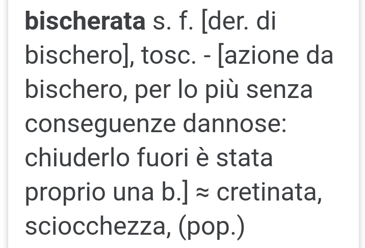 GianniJ08's tweet photo. Poi ci sono anche le bischerate..
Quelle servono per non essere sempre seri.
Ne scrivo tante anch'io e mi diverto anche a leggere le vostre.
D'altra parte questo spazio serve anche a questo
Farsi 2 risate.😁😁
I problemi quelli seri sono fuori da qui.
#bischerate https://t.co/DhHe7Qpbm7
