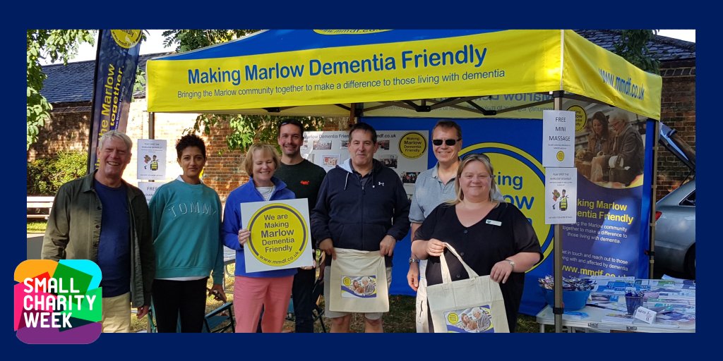 CommunityBucks's tweet photo. @MarlowMMDF help to raise awareness of dementia and bring the local community together to make a difference to those living with the condition. Find out more here >> https://t.co/MlPck3vlhz
#SmallCharityWeek #NeverMoreNeeded #ProudofBucks @BucksCouncil @SCWeek2020 https://t.co/ipUvt6EoTK