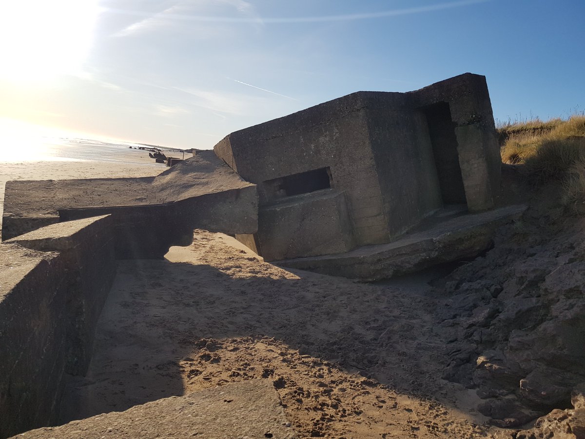 If you would like to learn more about the  #WW1 &  #WW2 defences at Auburn Sands, this blog interprets the defences and looks at what we can learn by looking at their landscape context  https://www.citizan.org.uk/blog/2018/Dec/14/wartime-defences-auburn-sands/