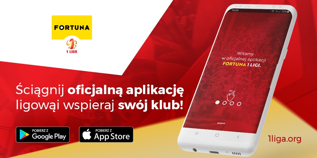 🔥 TO JEST TEN NEWS! 🔥

📲 Fortuna 1 Liga i jej osiemnaście klubów z przyjemnością przedstawiają oficjalną aplikację! Zarejestruj się, wspieraj klub i... poczuj się jak w domu! #PierwszaLigaStylŻycia

Więcej: 1liga.org/aktualnosci/st…