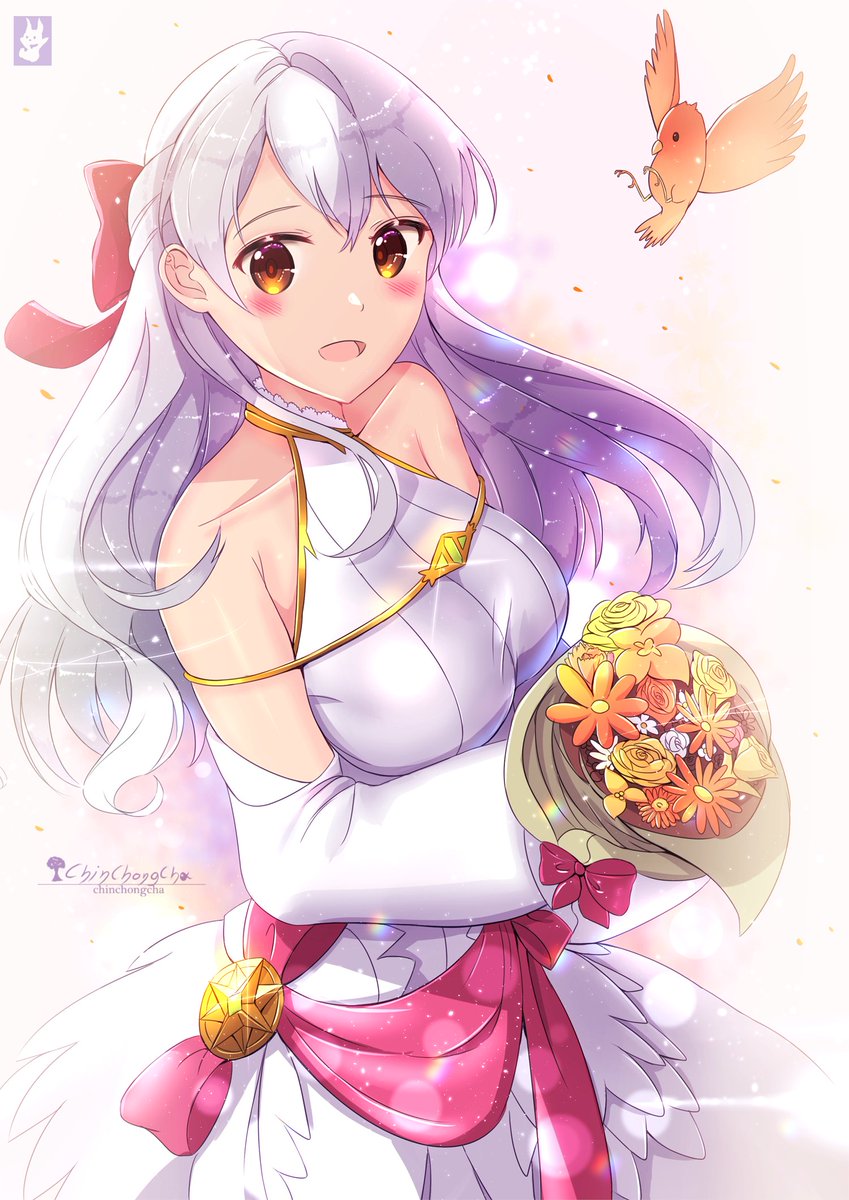 ミカヤ(ファイアーエムブレム) 「Bridal Micaiah
ミカヤ

#FireEmblem #ファイアーエム」|chinchongchaのイラスト