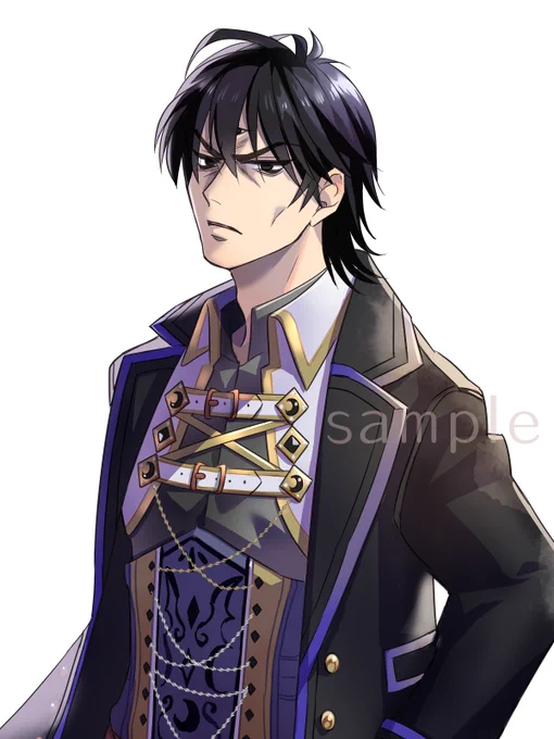 TRPGのキャラクター様を描かせていただきました。ありがとうございました! #TRPG 