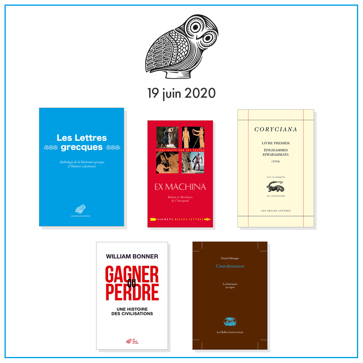 Editions Les Belles Lettres On Twitter Jour De Parution Par