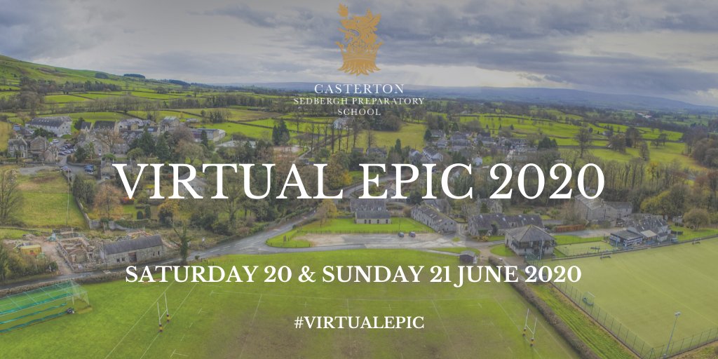 Sedbergh_Prep's tweet photo. 🏃‍♂️🏃‍♀️ One of the Summer Term highlights is the Epic and this year is no different!

Open to all Year 7 &amp; 8 pupils, this weekend we are asking you to run a 6.9 mile route and submit your result via Strava

📸 Share your Epic adventure with us, using #VirtualEpic

👍 Good luck! https://t.co/e9HrWK8AZf