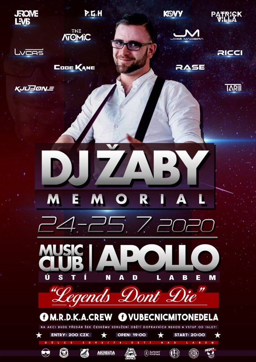 LHavrlova's tweet photo. 24-25.07 v Apollo Ústí nad Labem se uvidíme na Memorial dj Žáby 🔥 https://t.co/ZrJ0Pzosvo