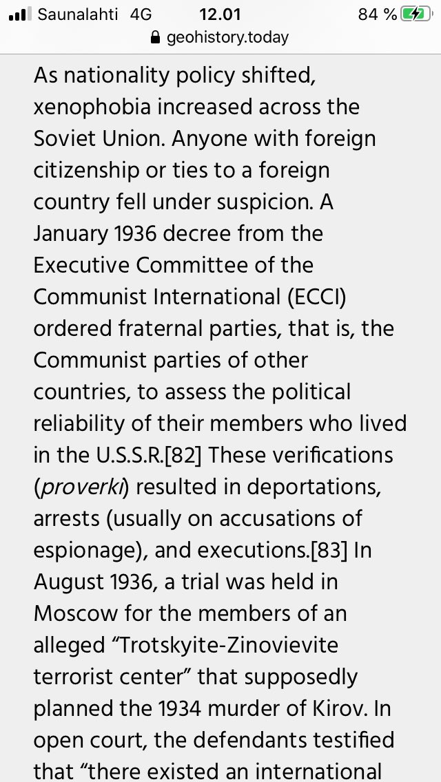 Did u know that the ussr among many other atrocities like the holodomor killed and imprisoned a lot of communists and socialists who came there in hopes of a communist utopia. But Yes They were clearly great at communism and a shining example   https://geohistory.today/finnish-americans-ussr-disillusionment/