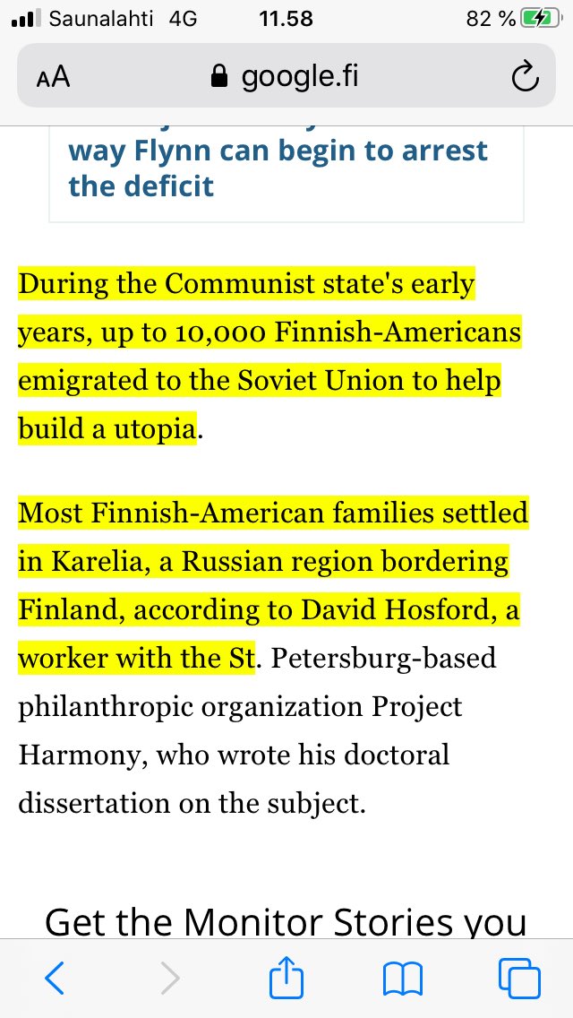 Did u know that the ussr among many other atrocities like the holodomor killed and imprisoned a lot of communists and socialists who came there in hopes of a communist utopia. But Yes They were clearly great at communism and a shining example   https://geohistory.today/finnish-americans-ussr-disillusionment/