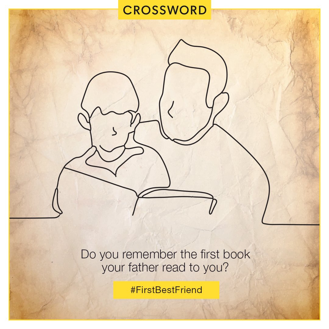 crossword_book's tweet photo. Our fathers play many roles & mould us into the best versions of ourselves. They are our best friends, photographers & also our reading partners. Right from reading us our first bedtime story to gifting us our first book, they’ve been through it all.
#FathersDay #FirstBestFriend https://t.co/Dq0VhTcrVa