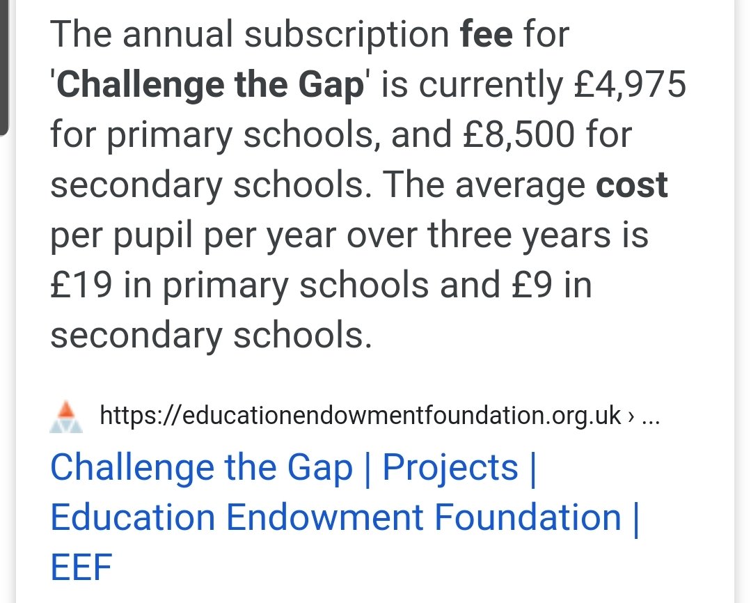 EEF have been described as a charity in little more than name, bringing in big government grants for essentially conservative education policies, selling programmes to schools targeted at the disadvantaged8/