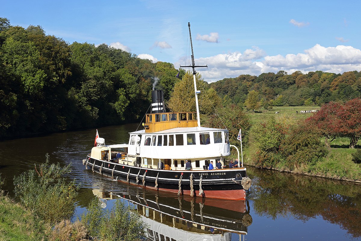 dannyinsteam's tweet photo. #FridayFeeling Morning everyone #whenwesailagain the weather has finally returned to normal and we have flamin' June! However lets take a look at a few shots from last years cruises on the #RiverWeaver thanks to @John_E_101 @CRTBoating @HeritageFundUK @NatHistShips @MktgCheshire https://t.co/zlw0YRwuIf