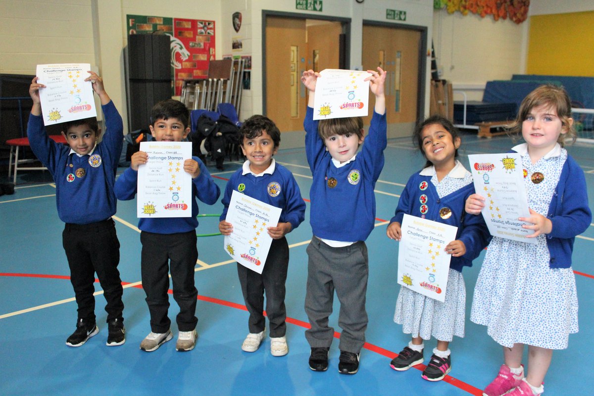 Kinders have been throwing, running, golfing and balancing their way through Sports Week, here at LGJS! They are so happy with their achievements and had a great time in their sporty bubbles, and cheering each other on throughout the week! Well done, Kinders! #Lgs_junior