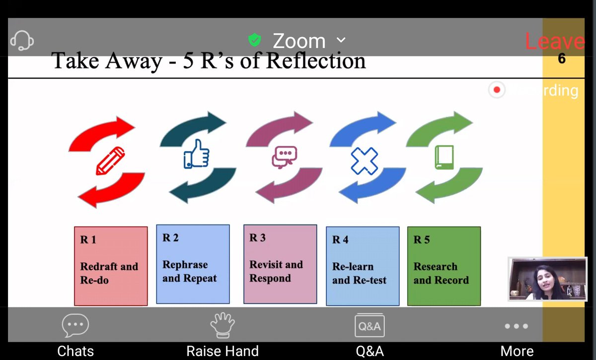 kaushalsen_15's tweet photo. A lot of insights to ponder upon, shared by  @Kapoor_Divya_ on #ReflectivePlanning at @Highr_TeacherEd webinar series. 🌟🌟🌟 https://t.co/9QvGxo8gQK