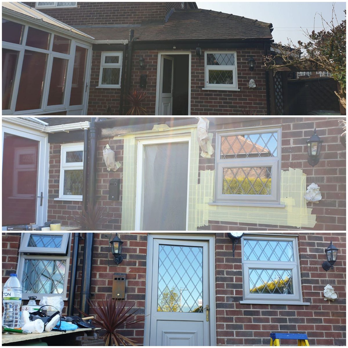 MagicNickRepair's tweet image. The process of UPVC spraying. This service is a great way to change the colour of your window and door frames.

Get in touch today: ⠀⠀
📧magicnick.repair@gmail.com⠀⠀⠀⠀⠀⠀
📞07925768534⠀⠀
buff.ly/2Q0vaIy⠀