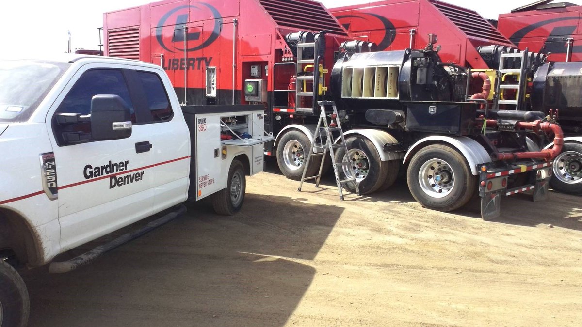 Service techs are active in the field! Power end inspections, repairs and Pump University training in Henderson, CO!  
#gdpumps