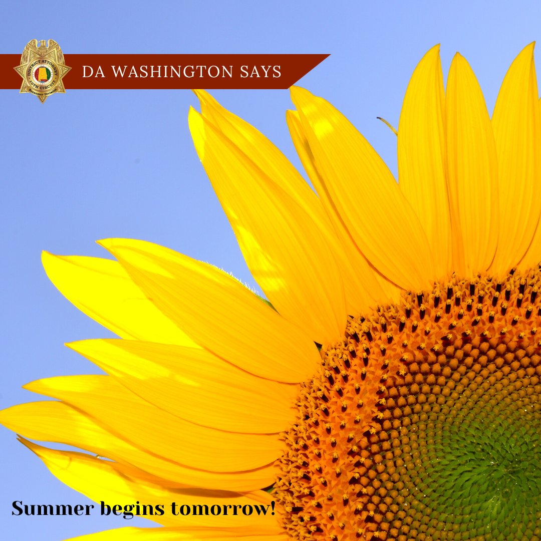 jeffcobessda's tweet image. Summer officially starts tomorrow! We may be under certain restrictions, but that does not mean we cannot have fun! What do you plan to do this summer to stay active, healthy, and just enjoy life? #LastDayofSpring #SummerIsHere #SummerPlans #DistrictAttorney #JeffCoDA