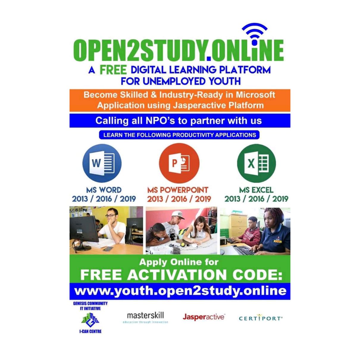 LeboneInnovato1's tweet photo. HEY INVENTORS!!!
Let's close of the week with one another opportunity.
If you'd like to learn some Microsoft skills, then be sure to apply and be part of this program

Contact the details provided on the poster❤️

https://t.co/hSAagO6WB4 https://t.co/EfPWL8vke1