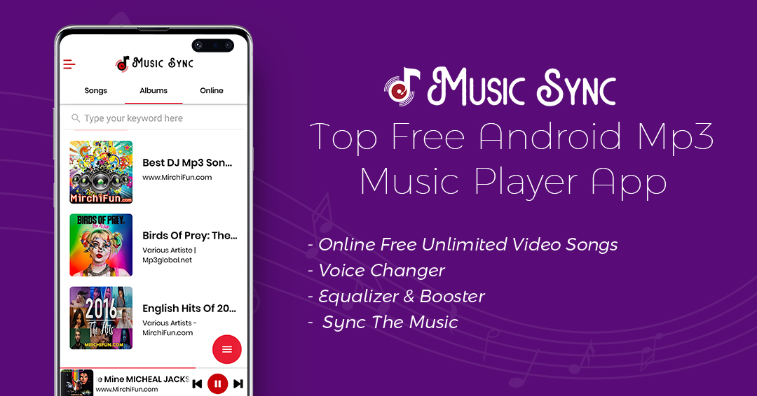 MusicSync_App's tweet photo. Top Free Android Mp3 Music Player App

#androidapp #music #musicsync #musicapp #songs #musicplayer #freeapp #music #musicsync #musicplayer #freemusic #soundcloud #gaana #saavn #wynkmusic #amazonmusic #youtube #youtubemusic #jiomusic #spotify #soundcloud #hungamamusic https://t.co/81uPxC5Xoi