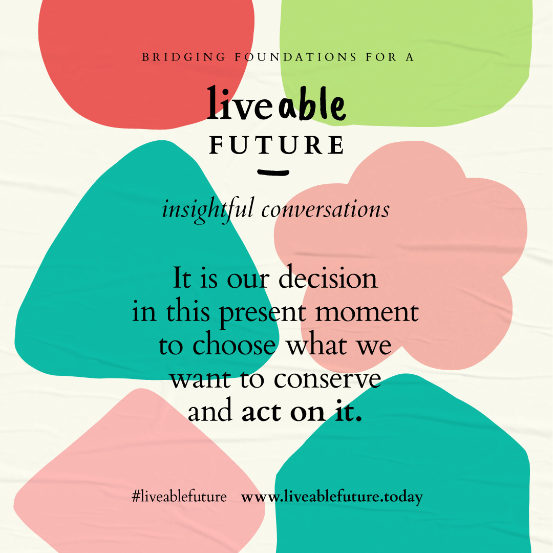 LiveableFuture's tweet image. Do you care about our present living, future generations and life on this planet? We invite you to join us on a series of free web events called "Bridging Foundations for a #liveablefuture"
liveablefuture.today
@JaneGoodallFr @MITSloan @Yunus_Centre @anilgb @MyBlueEconomy