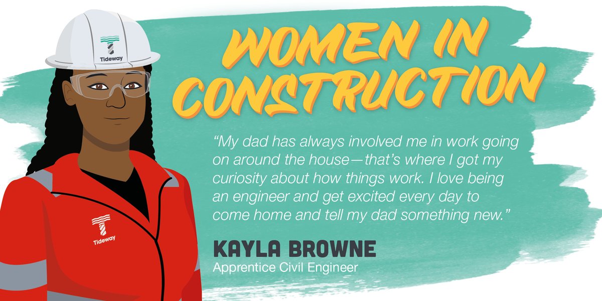 TidewayLondon's tweet photo. Tuesday is Intl Women in Engineering Day 2020🏗 This year's theme is #shapetheworld. Our aim is to promote careers in STEM to the next generation, especially young women. Tune in to hear Kayla's full story, and other women building the Super Sewer. 🚧 #INWED20 #EngineerWithMe https://t.co/9jmGopovlA