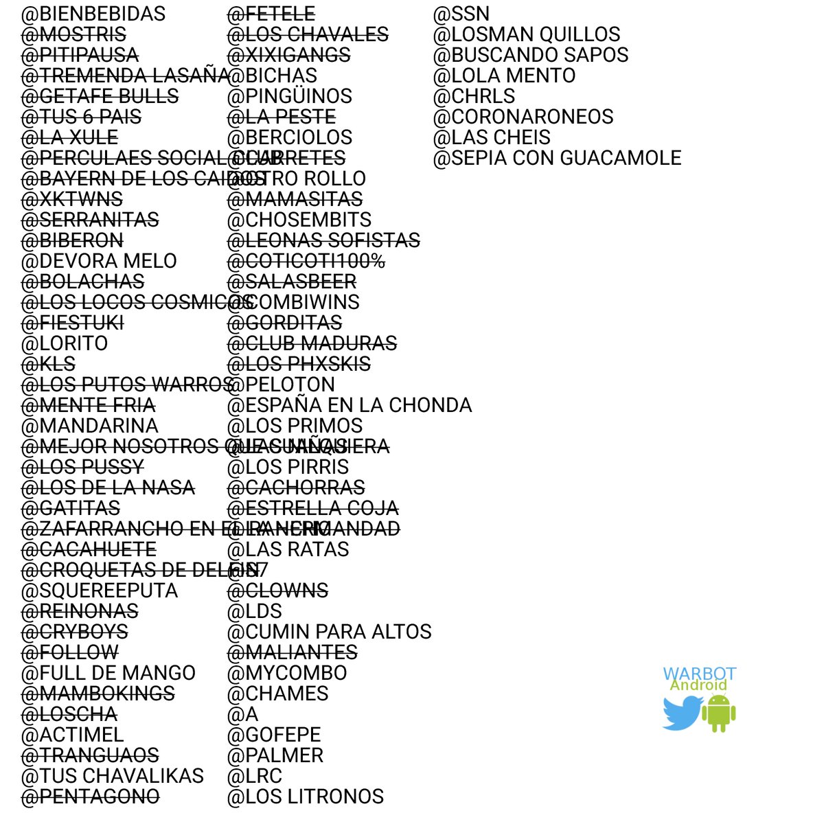 getafe_2's tweet photo. |Nueva Muerte en Getafe War Bot !|
@DEVORA MELO ha matado a @LOS CHAVALES. Quedan 38 todavía.
Tweet enviado desde #WarBotApp https://t.co/uQ9sPMcfgL