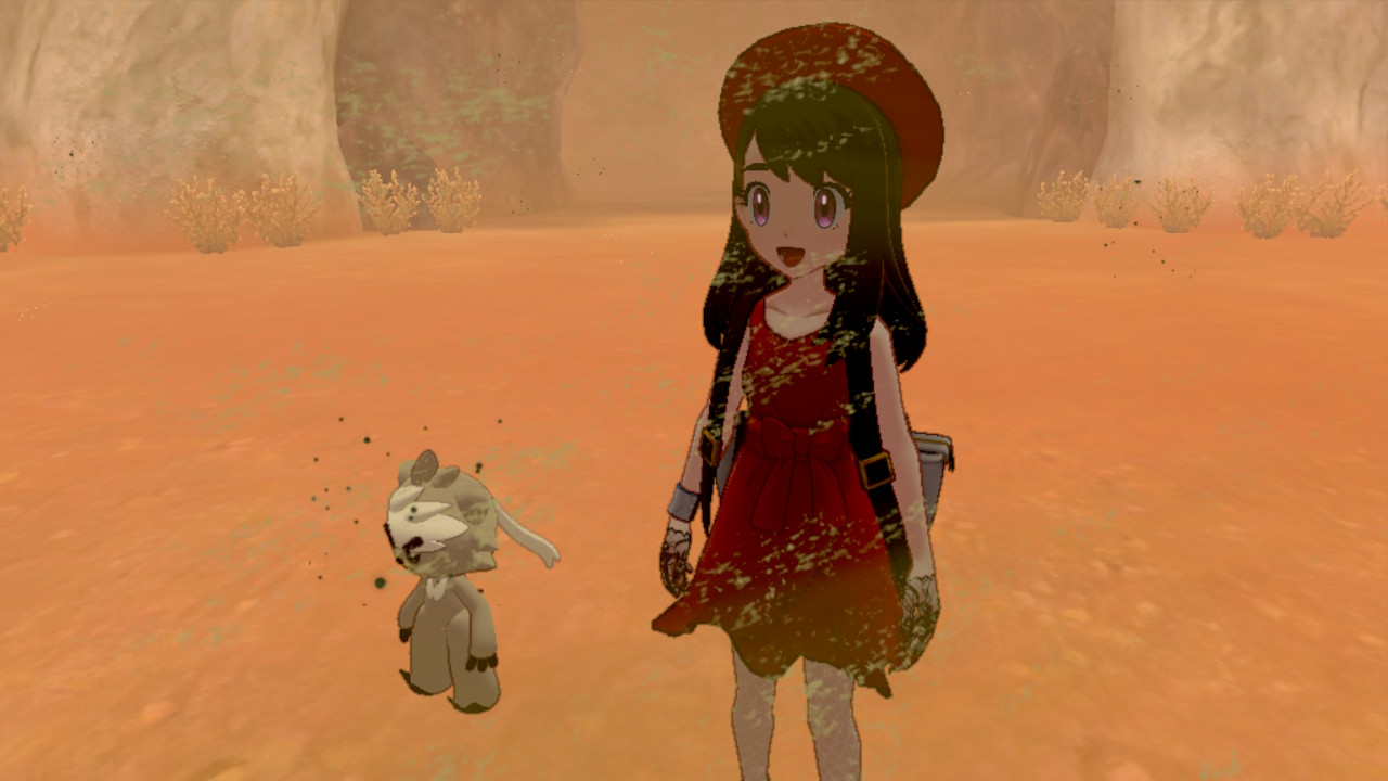 槙夜 まきや ダクマと綺麗な景色を見に行ったのに 砂嵐で何も見えん ポケモン剣盾 Nintendoswitch T Co Hufeotjg5y Twitter