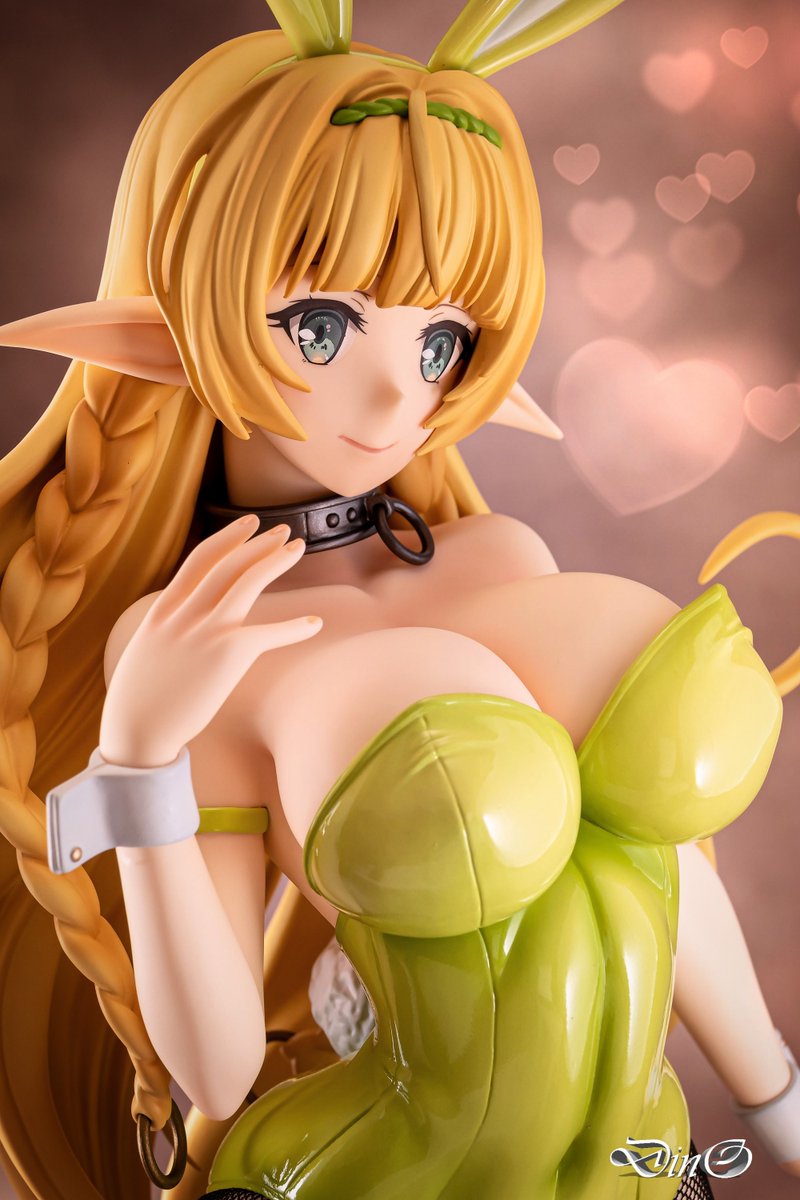 フリーイングより異世界魔王と召喚少女の奴隷魔術のシェラ L グリーンウッドのバニーver のフィギュアが届く Togetter