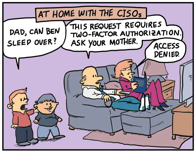 "Go ask other parent" is an easy way of explaining 2 factor authentication.