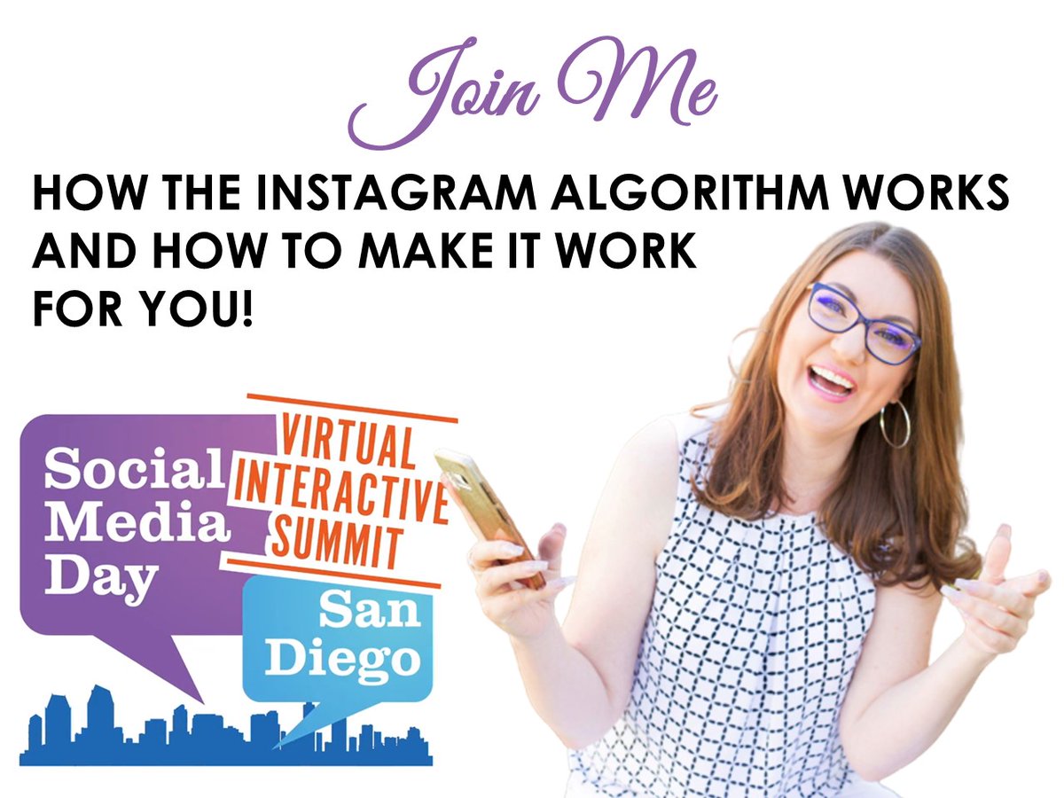 #SMDaySD is going down June 24-26. This ah-mazing event is all virtual with so many awesome people and sessions related to all things social media. Grab the general pass for just $27 or snag the VIP pass to get recordings and exclusive speaker access: bit.ly/SMDaySD2020Jenn