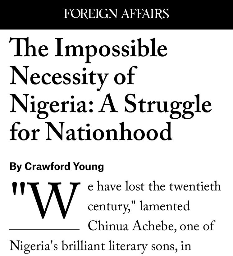 Mazi Nnamdi Kanu (@mazinnamdikanu) on Twitter photo NIGERIA CAN NEVER BE ONE.
#OneNigeria was the reason given for the 1967 GENOCIDE you call the Civil War. But instead of Nigeria becoming one, it got WORSE. #OneNigeria got BokoHaram, Herdsmen, ISWAP, Bandits, <a href="/MBubari/">Mudassir bubari</a>, #JubrilAlSudani, warts and all.
#Biafrans REJECT IT NIGERIA CAN NEVER BE ONE.
#OneNigeria was the reason given for the 1967 GENOCIDE you call the Civil War. But instead of Nigeria becoming one, it got WORSE. #OneNigeria got BokoHaram, Herdsmen, ISWAP, Bandits, <a href="/MBubari/">Mudassir bubari</a>, #JubrilAlSudani, warts and all.
#Biafrans REJECT IT