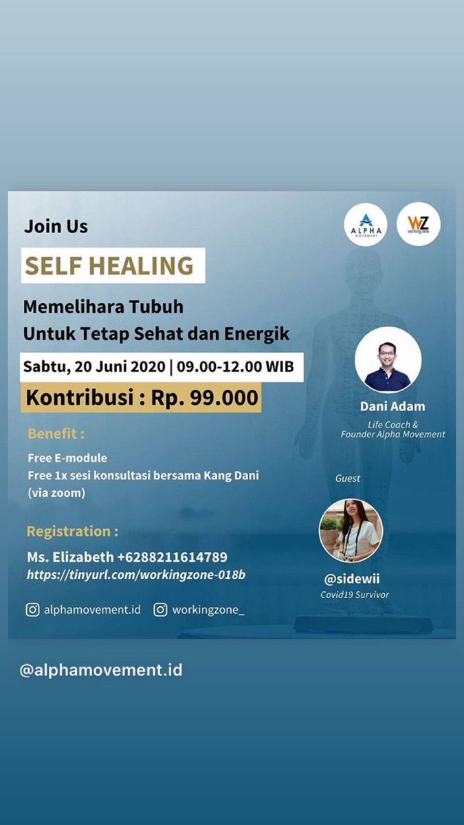 #99 (@partaisocmed) on Twitter photo Meskipun kita tidak/belum terkena virus corona tapi tak ada salahnya utk mempersiapkan skenario terburuk. Sesi ini akan sangat berguna untuk mempersiapkan diri dan keluarga terhadap ancaman wabah yg nyata. Silakan ikuti sesi SELF HEALING bersama Covid19 survivor 👉 <a href="/sidewii/">Titisan Ultraman Nyinyir</a> Meskipun kita tidak/belum terkena virus corona tapi tak ada salahnya utk mempersiapkan skenario terburuk. Sesi ini akan sangat berguna untuk mempersiapkan diri dan keluarga terhadap ancaman wabah yg nyata. Silakan ikuti sesi SELF HEALING bersama Covid19 survivor 👉 <a href="/sidewii/">Titisan Ultraman Nyinyir</a>