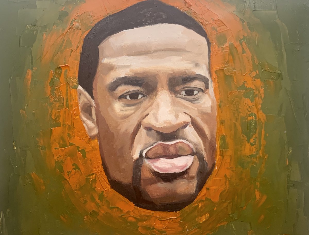 collincountybyp's tweet image. 🥉 3rd Place Winner: “George Floyd” By Aliyah Scobey
“We will get through this!” You are right Aliyah, we will. This is beautiful and left us completely speechless.
 ✊🏿 ✊🏽 ✊🏾
#Juneteenth #BYPContest #CCBCC #BYP #ScholarshipContest #3rdPlace #GoMeanGreen #UNT #NorthTexasSeniors