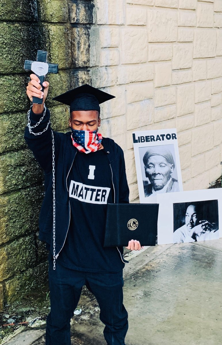 collincountybyp's tweet image. 🥈 2nd Place Winner: “Free?” “Am I Free?” By Nazhir Carter. 
Through abstract poem and photo, Nazhir asks the hard questions of “Am I Free?”⛓️ 
✊🏿 ✊🏽 ✊🏾
#Juneteenth #BYPContest #CCBCC #BYP #ScholarshipContest #2ndPlace #PVAMU #HBCU #GoPanthers #NorthTexasSeniors