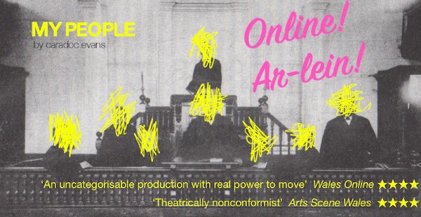 InvertigoCo's tweet image. We are now LIVE!
Watch Caradoc Evans’ searing stories in our co-production @ClwydTweets, it’ll be online for 2 weeks!
invertigotheatre.co.uk
🎉🎉🎉
Mae’r sioe yn FYW!
Ewch i  i weld straeon Caradoc Evans, ar-lein am bythefnos!