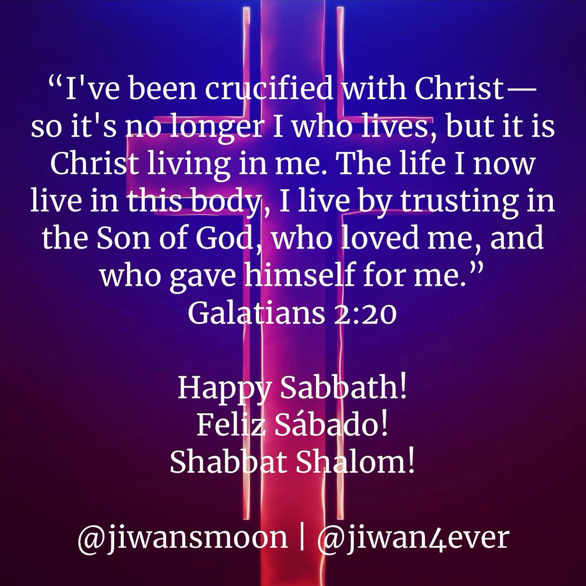 May God grant his richest blessings, peace, and comfort on this special day of rest! <a href="/Jiwan4ever/">Jiwan S. Moon</a>