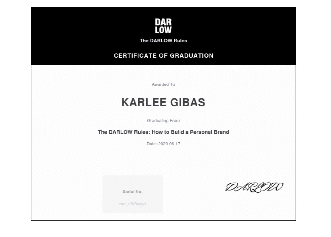 karlee_gibas's tweet photo. Big shoutout to @JeremyDarlow and @JasonWarrenLee for helping me get my life together #DarlowRules #SportBrandClass https://t.co/yLMc2FTqTV