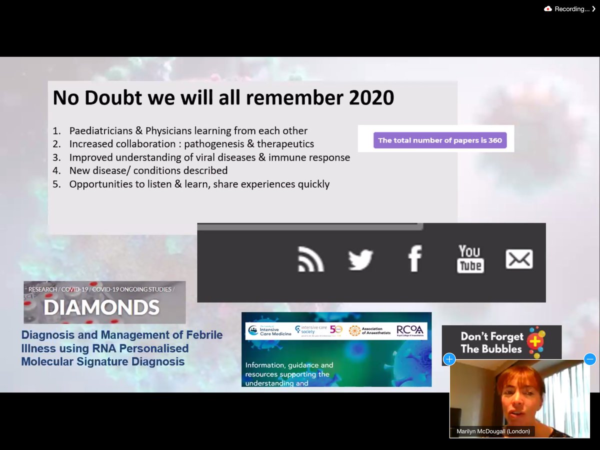 we will remember 2020 no doubt!
sharing knowledge & experience has never been easier nor so welcomed 

an amazing hour on #COVID19 in #PedsICU with @docmcdevelina 🇬🇧 and @samah_harbi 🇸🇦 
#PIMSTS #MISC

recording ⤵️

youtu.be/cAsY6NvNhJY