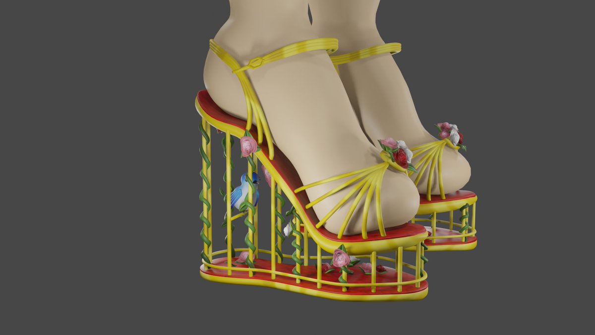 𝓑𝓾𝓷 Blm On Twitter Cage Heels Royale High Heel