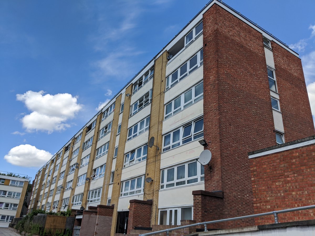 3/ Headcorn on Malden Road, 125 flats in three six-storey blocks, is an attractive Camden scheme begun in 1966.