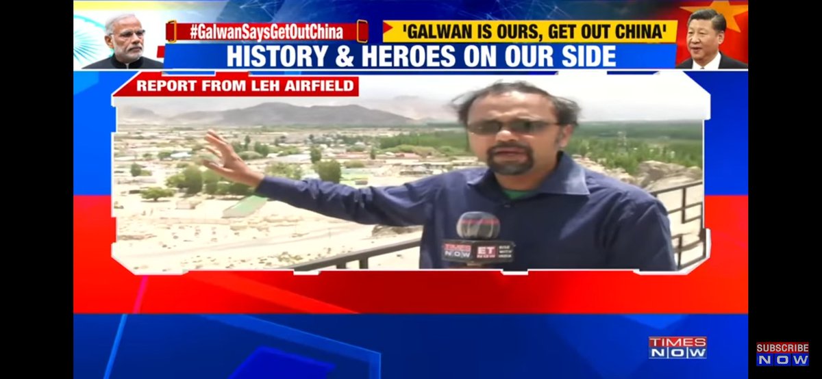 I don't know why this guy is showing the exact Airforce base. Privacy is something you media guys should respect. Why Mannn Why !!

<a href="/TimesNow/">TIMES NOW</a> #TimesNow  <a href="/navikakumar/">Navika Kumar</a> #aajtak #ZeeNews #TimesofIndia