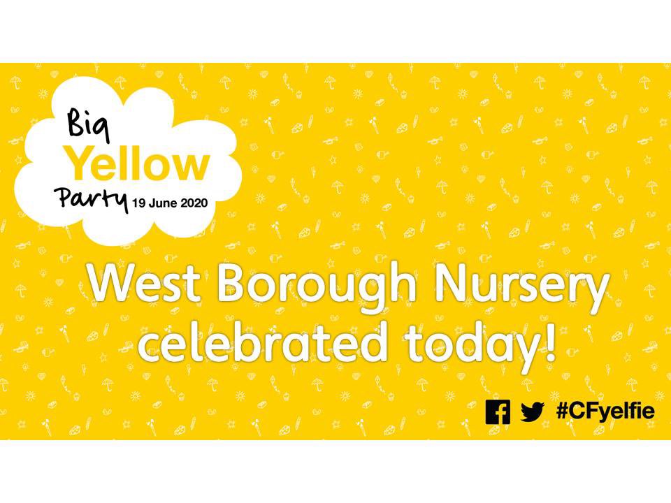 Today we a Big Yellow Party at Nursery in support of one of our pupils! youtu.be/UXp7GTwMeuc #cftrustuk #CFyelfie