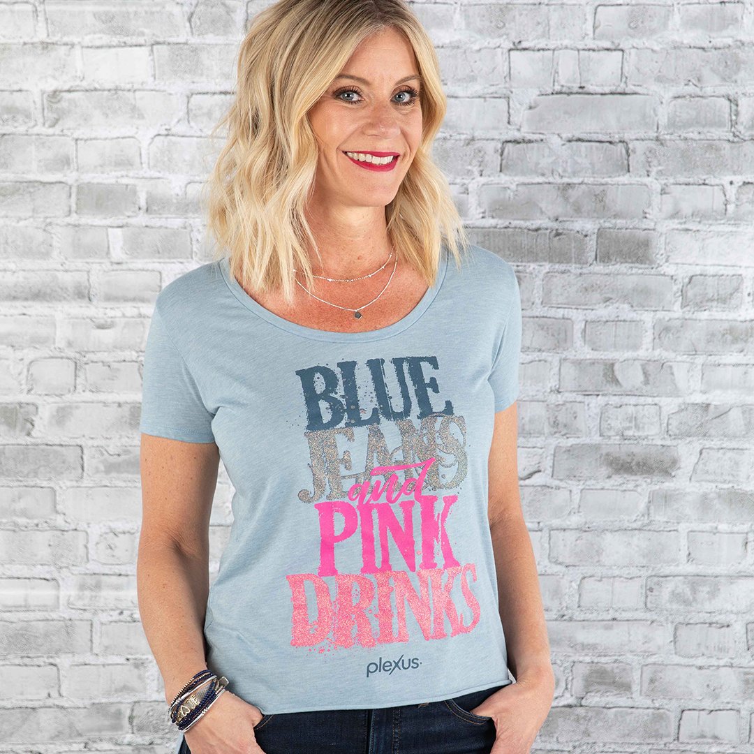 PlexusWorldwide's tweet photo. Grab this super cute Blue Jeans and Pink Drinks t-shirt at the Virtual Convention Merch Store to show how you support the man in your life to lead a healthy lifestyle.💙 #WearBlueDay #MensHealthMonth #PlexusVision2020
You still have time to register!➡️
https://t.co/0XPp7WCYc5 https://t.co/8AHTJv9Jic
