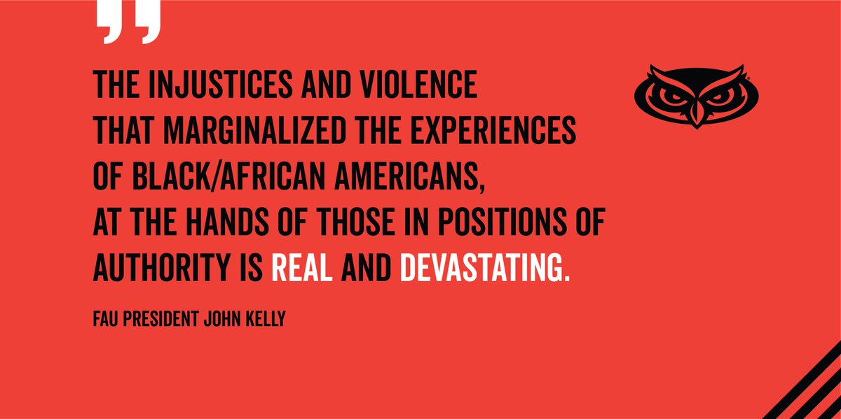 As we commemorate #JuneteenthDay, the end of slavery in the United States, we’re also having conversations about systemic racism and the mistreatment of Black/African Americans. #FAU stands committed to doing our part to eliminate social injustices. tinyurl.com/y7jp6bee