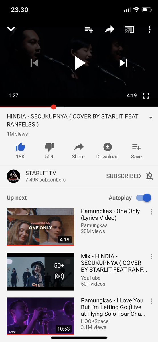 1jt views . Njir ga nyangka banyak yang apresiasi ternyata coveran ini <a href="/starlitpoppunk/">STARLIT</a> 🙏🏻
