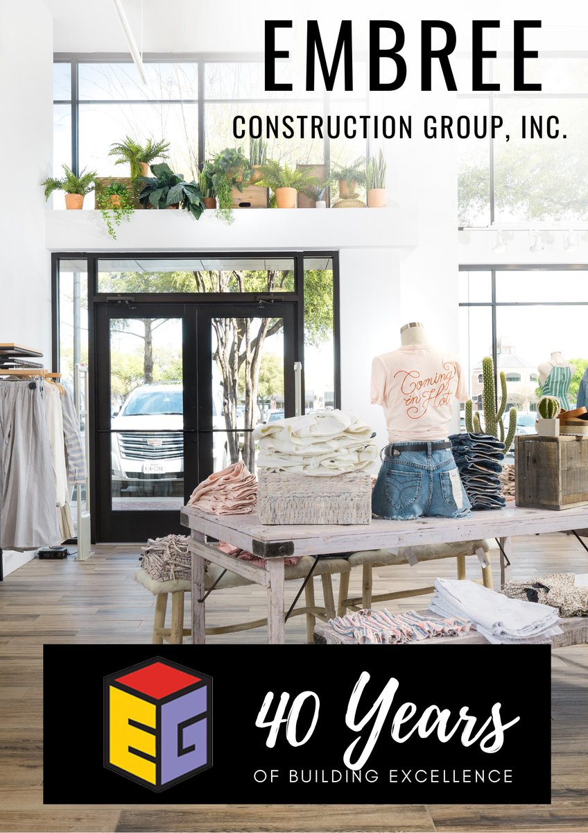 embreegroup's tweet image. 40 years of building excellence. 
40 years of experience. 
What can Embree build for you? 
#EmbreeGroup #EmbreeConstruction #CommercialConstruction