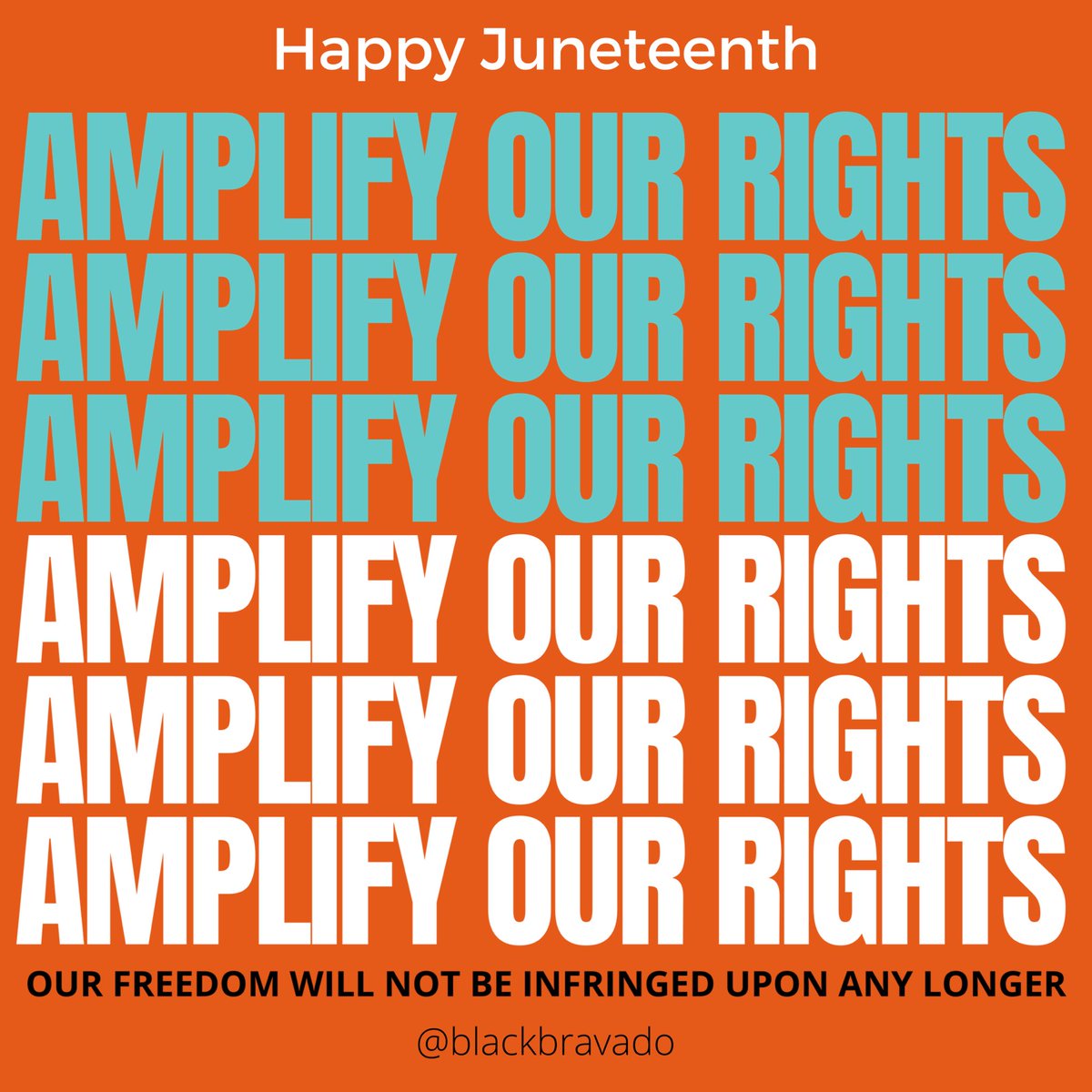 What is Freedom? Juneteenth 2020 will go down in history. Let’s #AmplifyOurRights and what it means to be free.
.
.

#blackbravado #blacklivesmatter #juneteenth #freedom #american #celebration #liberation