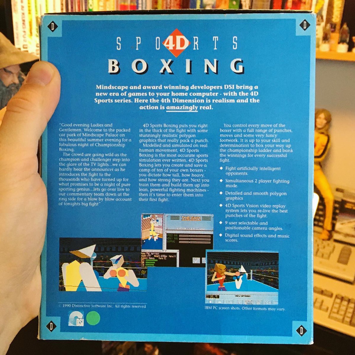 UnboxingHands's tweet photo. 4D Sports Boxing - Mindscape - Amiga Boxing Game - 1991
💪🏻😀👍🏻
#retrogaming #retrogames #retrogamer #4dsportsboxing #gamer #gaming #mindscape #commodoreamiga #popculture #amigagames #boxing #youtuber #boxinggame #amiga500 #videogames #1990s #distinctivesoftware #msdos #atarist https://t.co/m3KKOHCk74