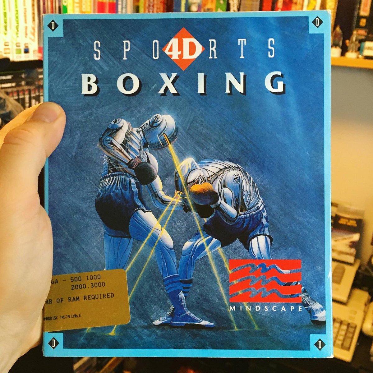 UnboxingHands's tweet photo. 4D Sports Boxing - Mindscape - Amiga Boxing Game - 1991
💪🏻😀👍🏻
#retrogaming #retrogames #retrogamer #4dsportsboxing #gamer #gaming #mindscape #commodoreamiga #popculture #amigagames #boxing #youtuber #boxinggame #amiga500 #videogames #1990s #distinctivesoftware #msdos #atarist https://t.co/m3KKOHCk74