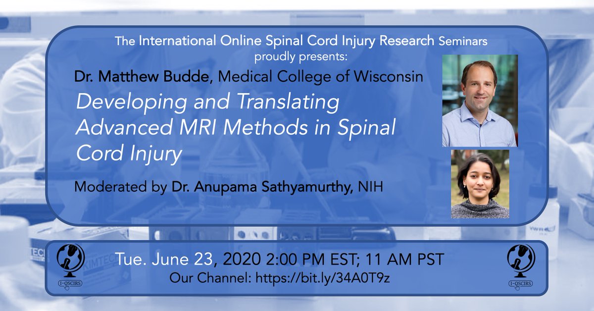 It's Friday! That means it's time to get excited for Tuesday! Why? Because @buddemd will be giving our #IOSCIRS seminar, moderated by Dr. Sathyamurthy. The talk will go go live on our YouTube channel (link in bio) at 2pm ET/11am PT. 
RT and we'll see you there!